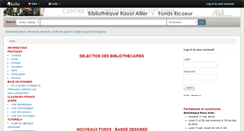Desktop Screenshot of catalogue.iptheologie.fr